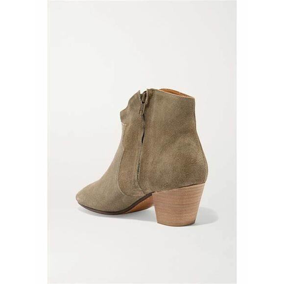 Isabel Marant Etoile Dicker Suede Leather Boots - Picture 5 of 13